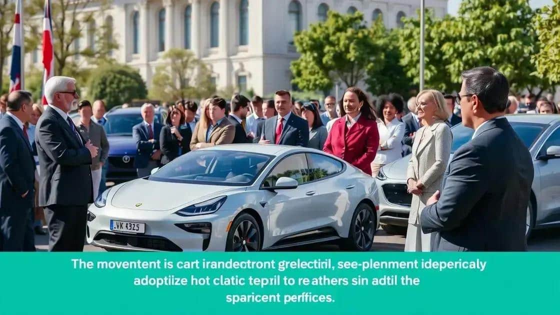 Impact of government policies on EV adoption