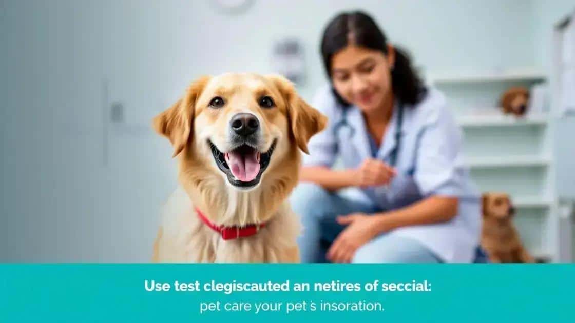 Benefits of pet insurance for your furry friend