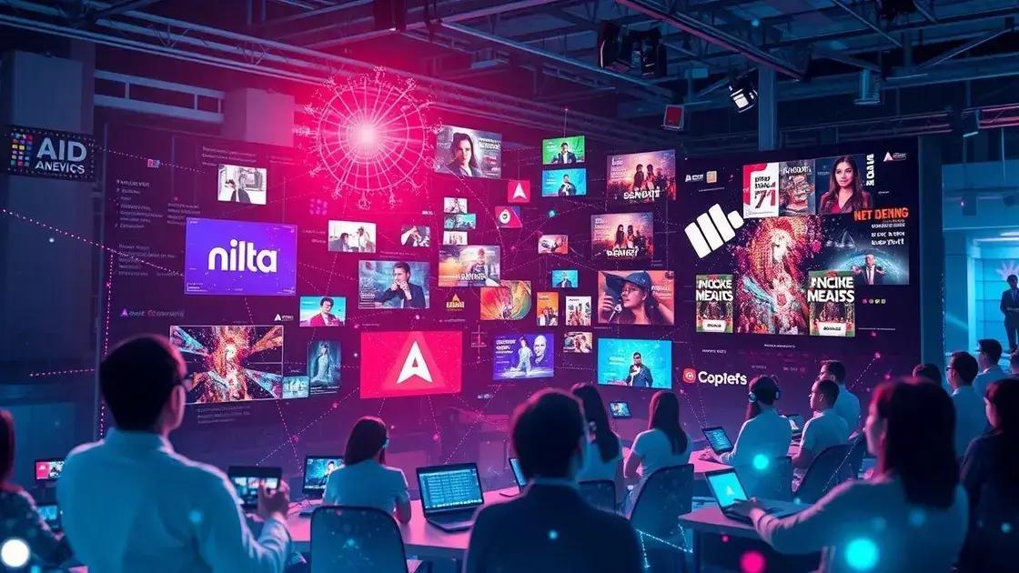 Future outlook for AI in media