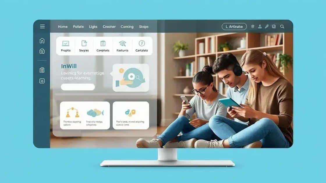 User experience enhancements in e-learning platforms