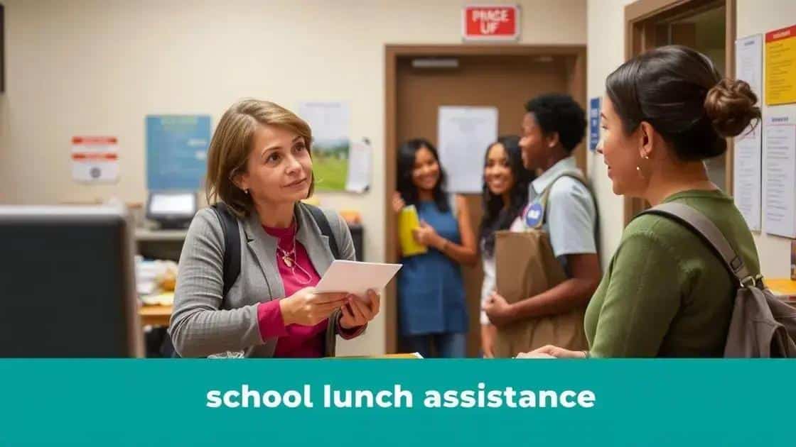 Common questions about school lunch assistance