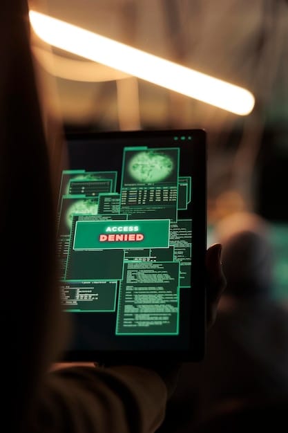 An AI interface displaying real-time cyber threat assessments and automated responses, illustrating the proactive capabilities of AI in preventing crypto attacks.