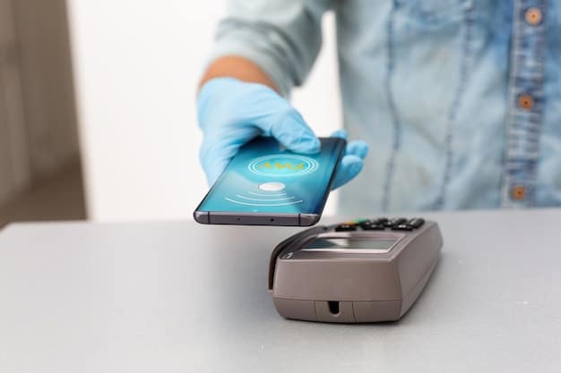 A smartphone displaying a secure mobile wallet app with multi-factor authentication enabled, along with a hardware wallet in the background.