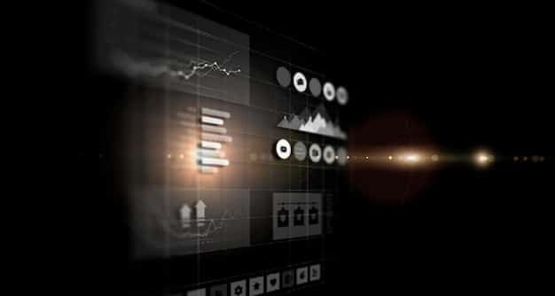 A dashboard view of a community management platform (e.g., Discord's server insights or a dedicated community management tool). The image shows data visualizations (charts, graphs) displaying community growth, engagement metrics, and member demographics.