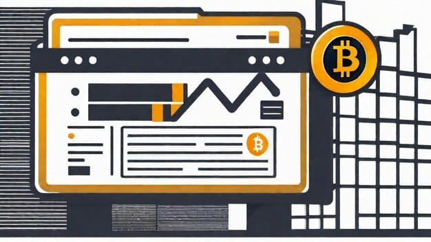 A screenshot of a fake website imitating a popular cryptocurrency exchange, emphasizing the subtle URL differences and poor design elements that indicate a phishing attempt.