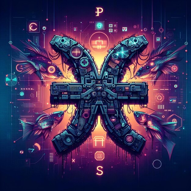 A conceptual image representing different mathematical equations and algorithms associated with post-quantum cryptography, such as lattice-based, code-based, and multivariate cryptography.