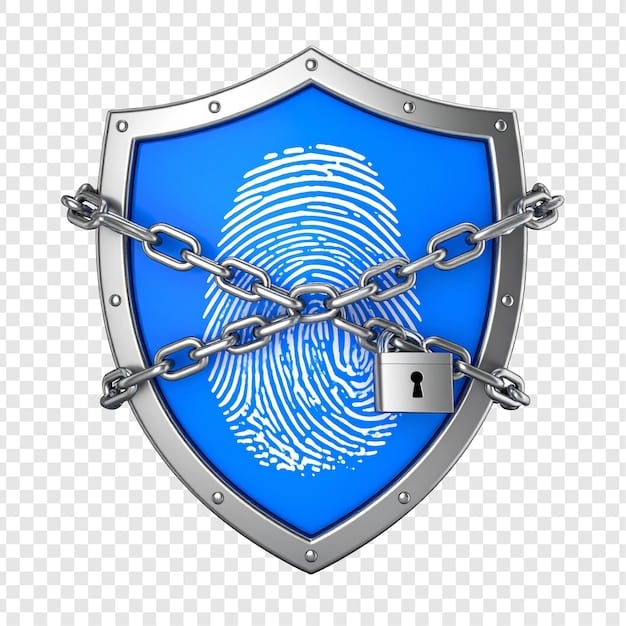 An illustration depicting a hacker attempting to exploit a smart contract, with a shield symbol representing the audit process deflecting the attack. The scene is set against a digital blockchain background with interconnected nodes.