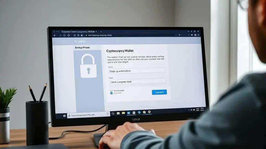 Setting up a secure wallet