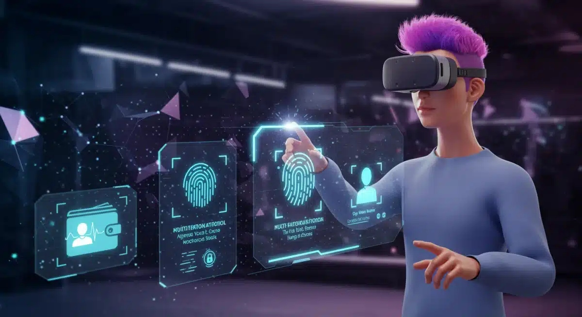 Multi-factor authentication protecting metaverse avatar and digital wallet