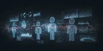 DAOs Reshaping US Corporate Governance by 2026 Futuristic digital network representing DAO corporate governance in the US