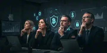 US investors contemplating digital security protocols for crypto assets in 2025, with a focus on scam prevention.