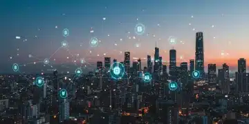 Futuristic Web3 AI integration boosting dApp engagement