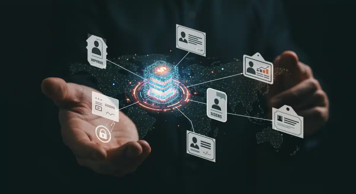 Digital certificates and credentials linked by Soulbound Tokens