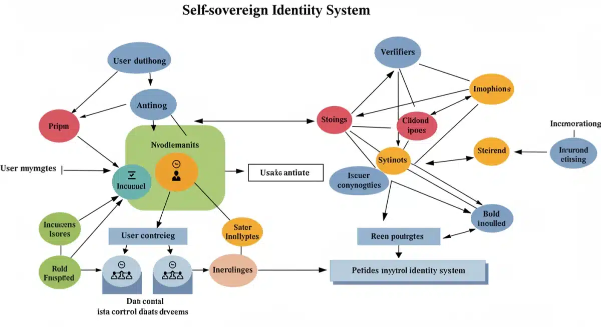 Architecture of a self-sovereign identity system with user control