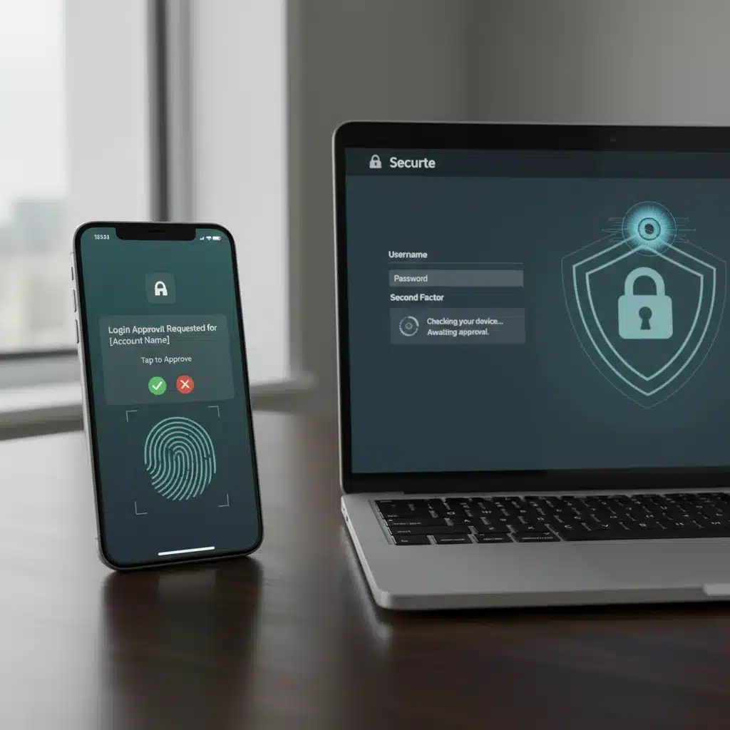 Multi-factor authentication protecting digital accounts