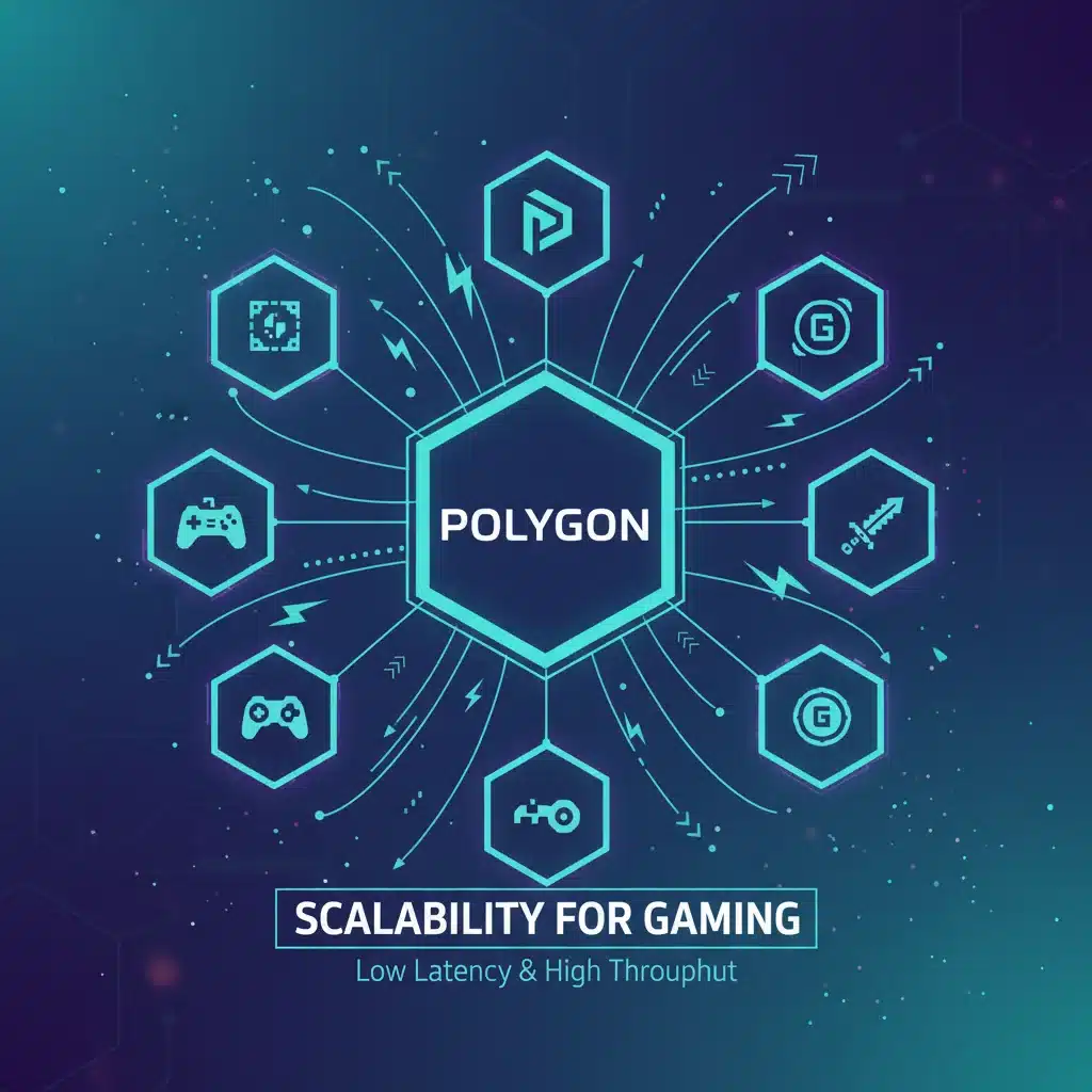 Polygon network scalability and efficiency for blockchain gaming transactions